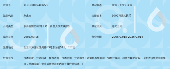 北京地林偉業科技股份有限公司 深耕計算機技術咨詢的創新先鋒